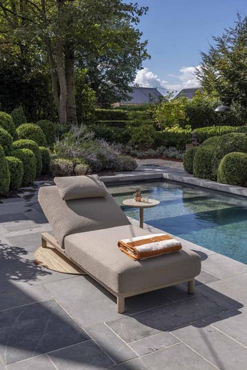4 Seasons Outdoor Madeira daybed latte |, Nieuw