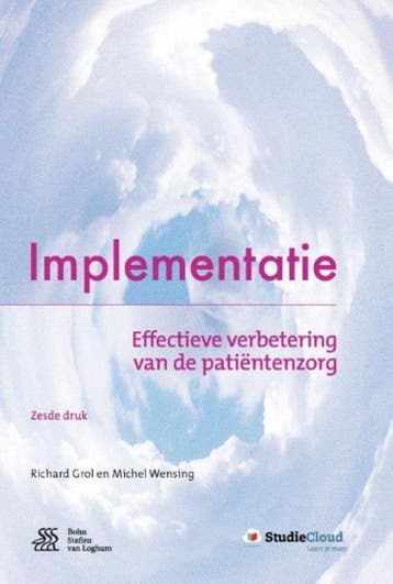 Implementatie 9789036810760 Richard Grol, Verzenden, Zo goed als nieuw, Richard Grol