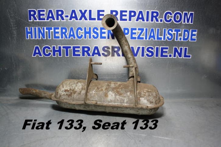 Uitlaatdemper Fiat 133, Seat 133, old stock. (Uitlaten), Auto-onderdelen, Uitlaatsystemen, Nieuw, Fiat, Seat, Verzenden