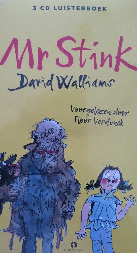 Mr Stink - 3 cd Luisterboek 9789047625469 David Walliams, Livres, Littérature, Envoi