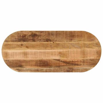 Massief mangohout blad 140x60cm | Tweede kansje | OP = OP, Huis en Inrichting, 100 tot 150 cm, Verzenden, Rustiek, 50 tot 100 cm