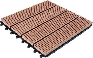2dekans | WPC Vlondertegel - Klassiek Insteeksysteem 30x30cm, Ophalen of Verzenden