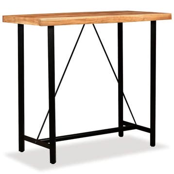 Industriele Bartafel Acacia 120cm | Tweede kansje | OP = OP, Verzenden, Zo goed als nieuw