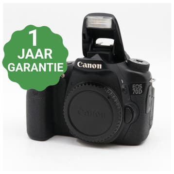 10% korting | Canon EOS 70D body | Tweedehands, Audio, Tv en Foto, Verzenden, Zo goed als nieuw, Canon