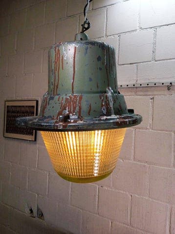 Lampe à suspendre - Lampe suspendue industrielle vintage -