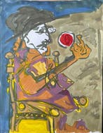 Henry Front (1940–2019) - Portrait - Autoportrait de