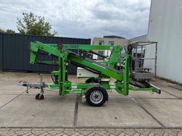Veiling: Spinhoogwerker Nifty 120TET Elektriscsh 12.2m 2014, Ophalen