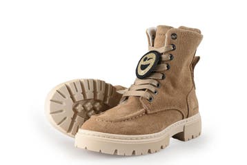 Nubikk Veterboots Meisjes in maat 30 Beige, Verzenden, Jongen of Meisje, Nubikk, Schoenen
