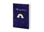 Wenskaart Follow Your Dreams 14,8cm, Verzenden