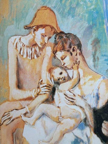 Pablo Picasso (1881-1973) - La famille dacrobates