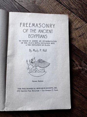 Freemasonry - Freemasonry and The Ancient Egypt 1952 2nd, Verzamelen, Militaria | Algemeen