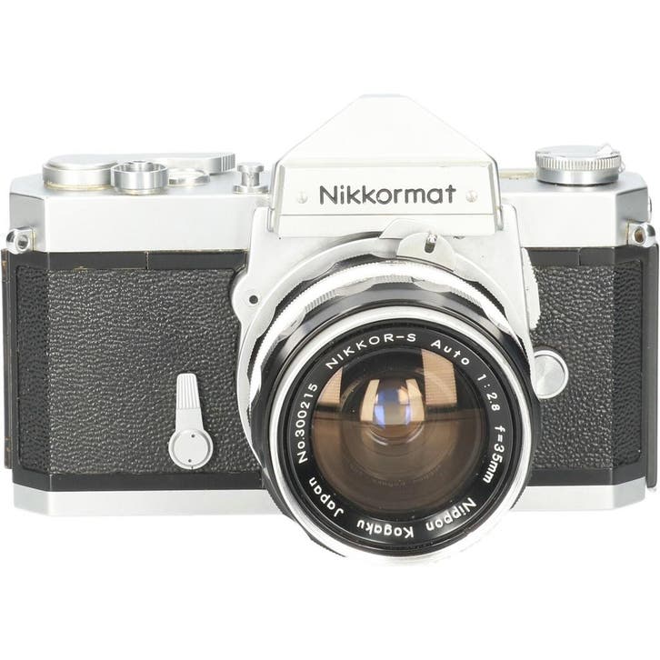 Tweedehands Nikkormat FT met Nikkor-S Auto 35mm f2.8 CM5236, TV, Hi-fi & Vidéo, TV, Hi-fi & Vidéo Autre, Enlèvement ou Envoi
