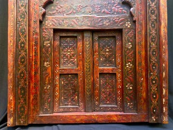 Raam - 1850-1900 - Architectonisch raamkozijn (Jharokha),