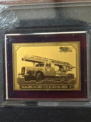Tchad. 3000 Francs Magirus Deutz Eckhauber I - 1/1000 (.999)