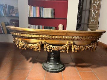 Decoratief ornament - Italië - Verguld hout - 19e eeuw