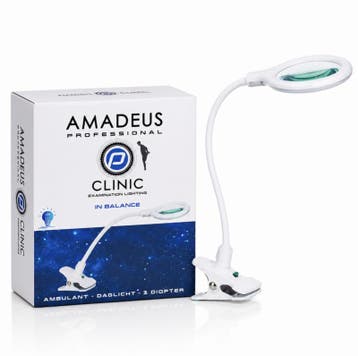 Ambulante Loupelamp Amadeus LED 3 Dioptrie (Loupelampen), Verzenden, Nieuw, Hand- en Voetverzorging