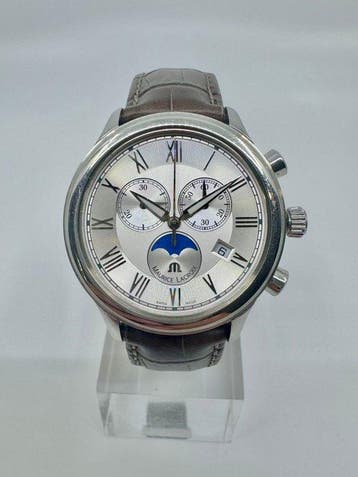 Maurice Lacroix - Mondphasen Chronograph - Fullset - Sans