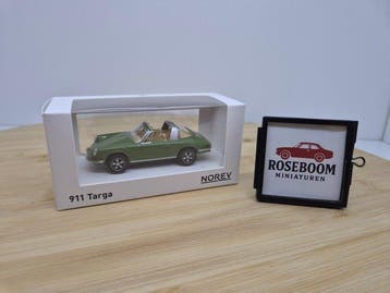Norev 1:43 - Modelauto - Porsche 911 Targa 1969 - Olive, Nieuw