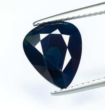 Zonder minimumprijs Saffier - 4.95 ct - Bellerophon Gemlab -
