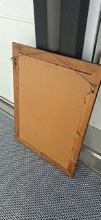 Wandspiegel - Glas, Hout - Coca Cola Mirror