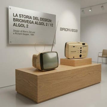 Brionvega - Buis televisie - Marco Zanuso, Richard Sapper -