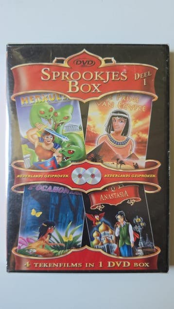 SPROOKJES BOX DEEL 1 HERCULES / DE PRINS VAN EGYPTE /, Gebruikt