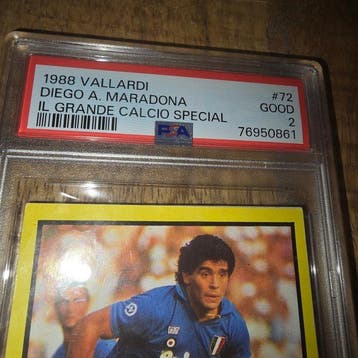 1988 Vallardi Il Grande Calcio Special Diego Maradona #72