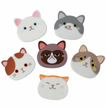 Fako Bijoux - Katten Onderzetters - Onderzetters Voor Glazen, Verzenden