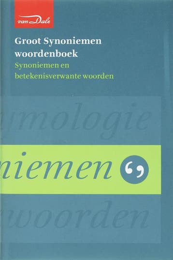 Van Dale Groot Synoniemenwoordenboek / Van Dale, Boeken, Verzenden, Gelezen, Nederlands