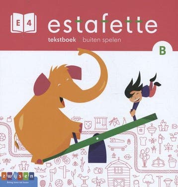 Estafette Buiten spelen B E4 Tekstboek - Rijks, Verzenden, Nieuw