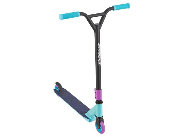 Veiling - Stuntstep Retro Paars in Blauw Paars, Fietsen en Brommers, Steps, Nieuw