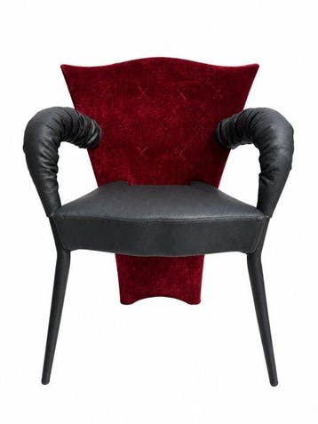 scarabas - Borek Sipek - Fauteuil (4) - André T. - Fluweel,