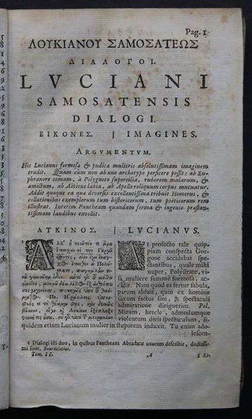 Pvblii Terentii - Lvciani Samosatensis Opera Tomvs II, Druck