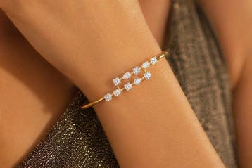 Bracelet - 18 carats Or rose - 2.69ct. tw. Diamant