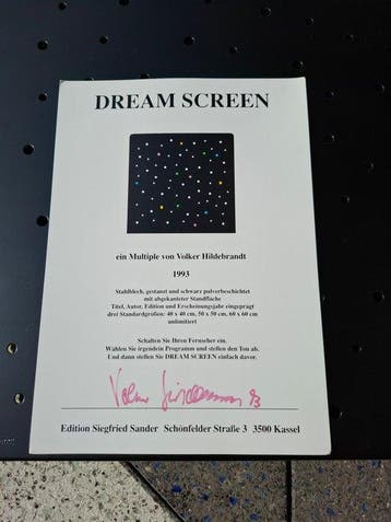 Volker Hildebrandt - Dream Screen