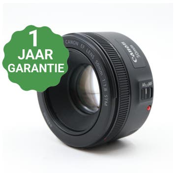 10% korting | Canon EF 50mm f/1.8 STM | Tweedehands, Verzenden