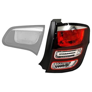 Citroen C3 2013-2016 Achterlicht Rechts Buiten LED Valeo, Verzenden