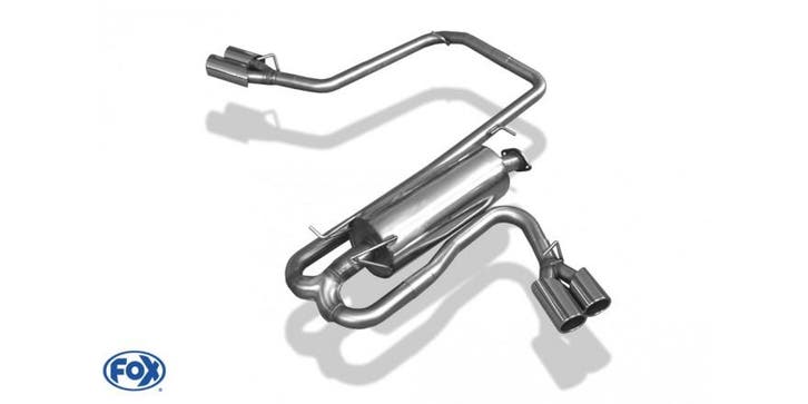 FOX VW Amarok 4x4 - zonder treeplank Einddemper uitlaat rech, Autos : Pièces & Accessoires, Systèmes d'échappement, Envoi