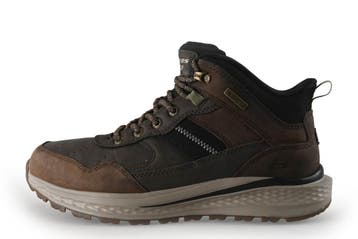 Skechers Veterboots in maat 42 Bruin, Bruin, Verzenden, Boots, Zo goed als nieuw