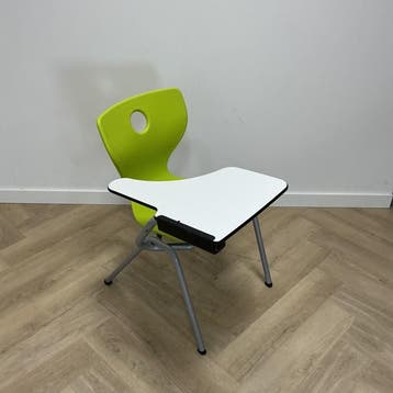 Compass-Lupo stoel met  laptoptafel van Verner Panton