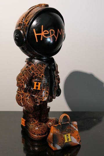 RichART - Astronaute version Hermès avec son sac