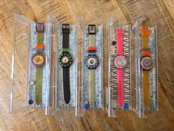 Swatch - Scuba Scuba 200 Collection Five Watch Set - Zonder