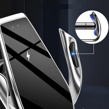 Qi Draadloze Autolader 15W - Quick Charge 3.0 - Dashboard, Verzenden