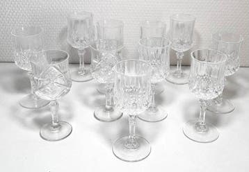 Cristal dArques - Wijnglas (12) - Glas