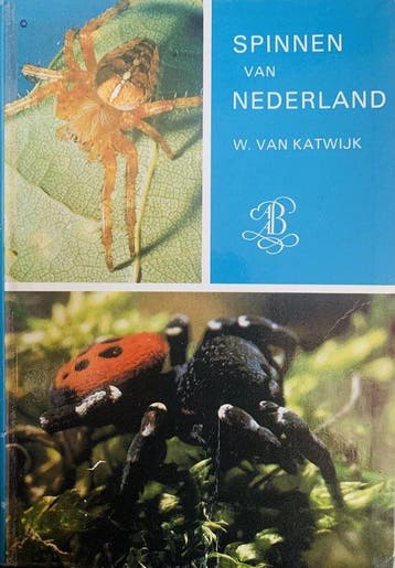 Spinnen van Nederland - van Katwijk, Boeken, Verzenden, Nieuw