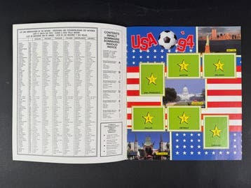 Panini USA 94 World Cup, - International Edition - 1 Empty