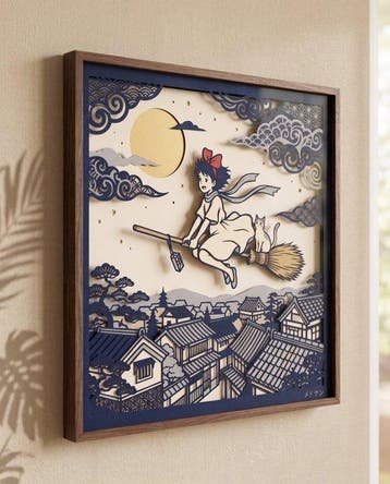 MEDSAN - Kikis Delivery Service Pappercut () - UNIQUE, Antiek en Kunst