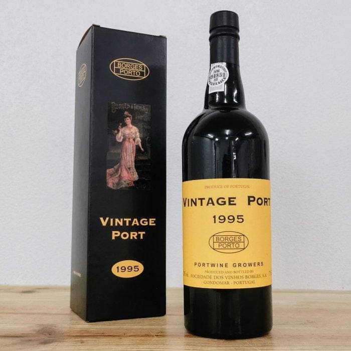 1995 Borges - Vintage Port - Douro - 2 Flessen (0.75 liter), Collections, Vins