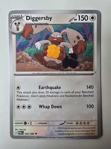DIGGERSBY (JOURNEY TOGETHER 065/088) (TRADING CARD), Gebruikt