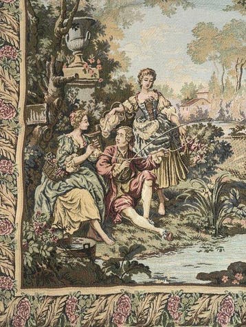 Craye - Groupe Flemish Tapestries - Wandtapijt - 124 cm -